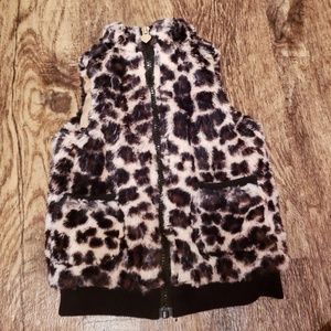 Toddler Cheeta Pattern Vest
